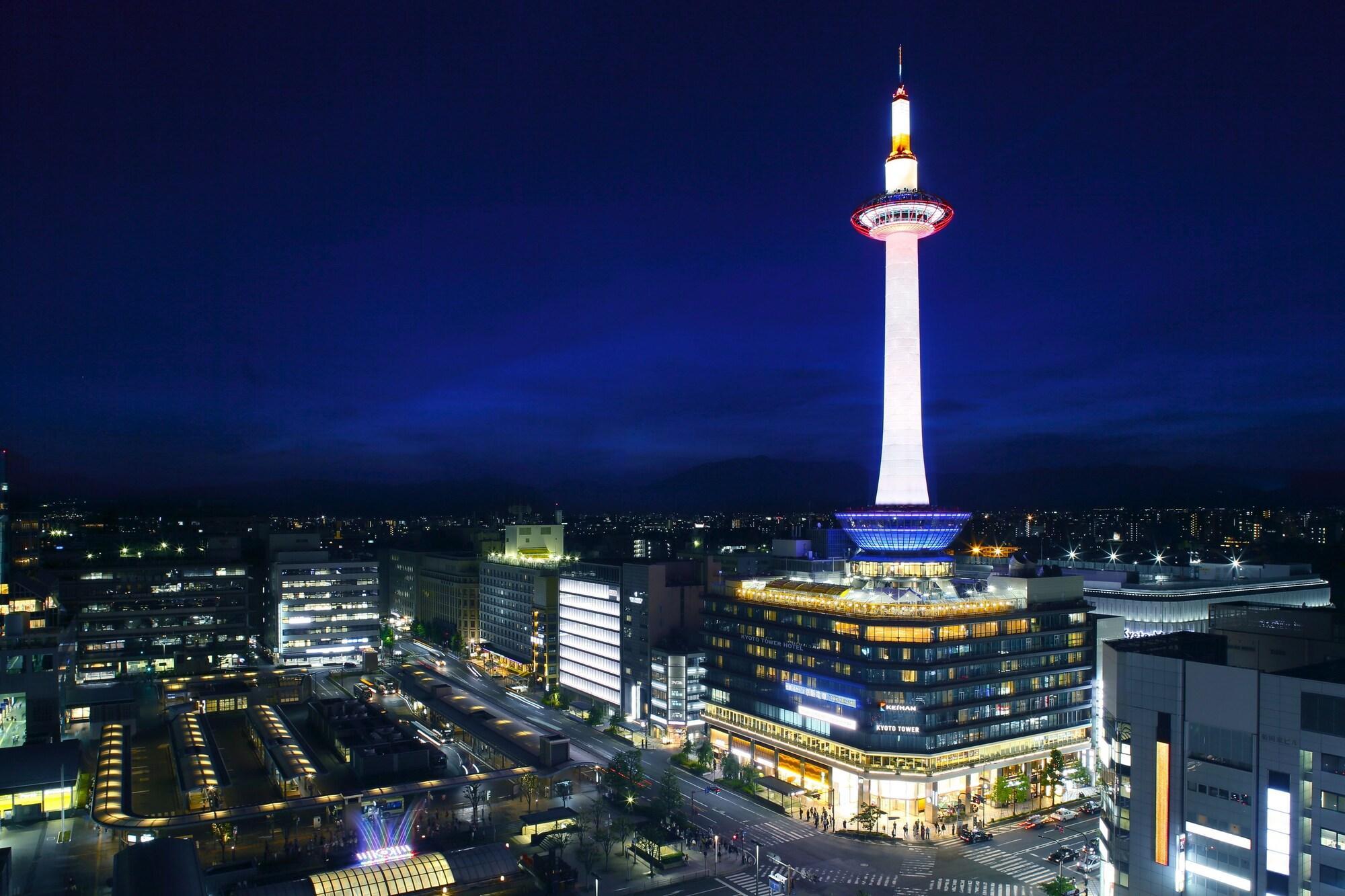 Kyoto Tower Hotel Exterior foto